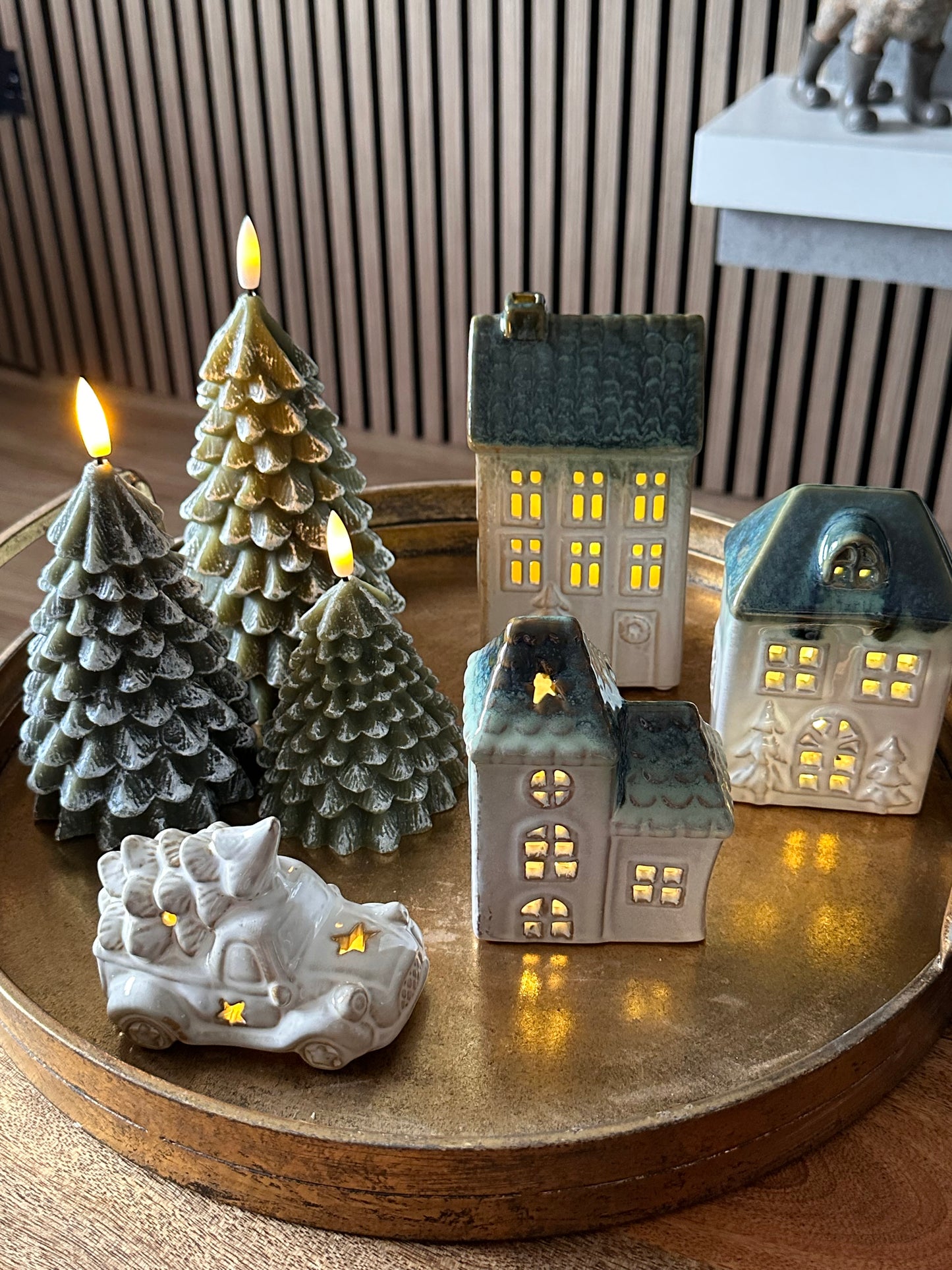 Ceramic Light Up House ~ Choice of 3
