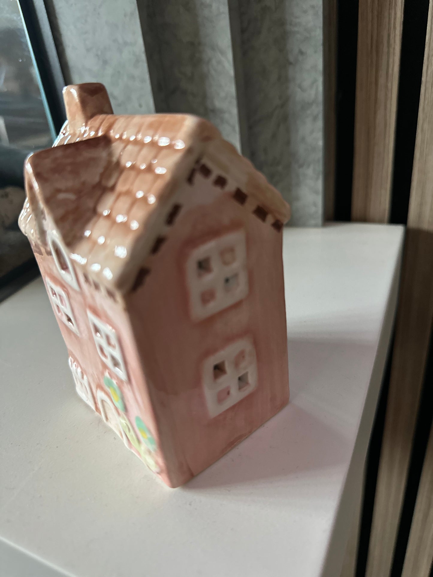 Sweet Pink Dolomites Decorative House