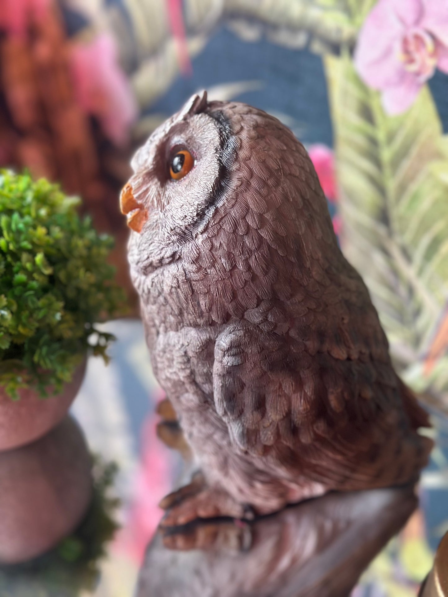 Coloured Decorative Owl
