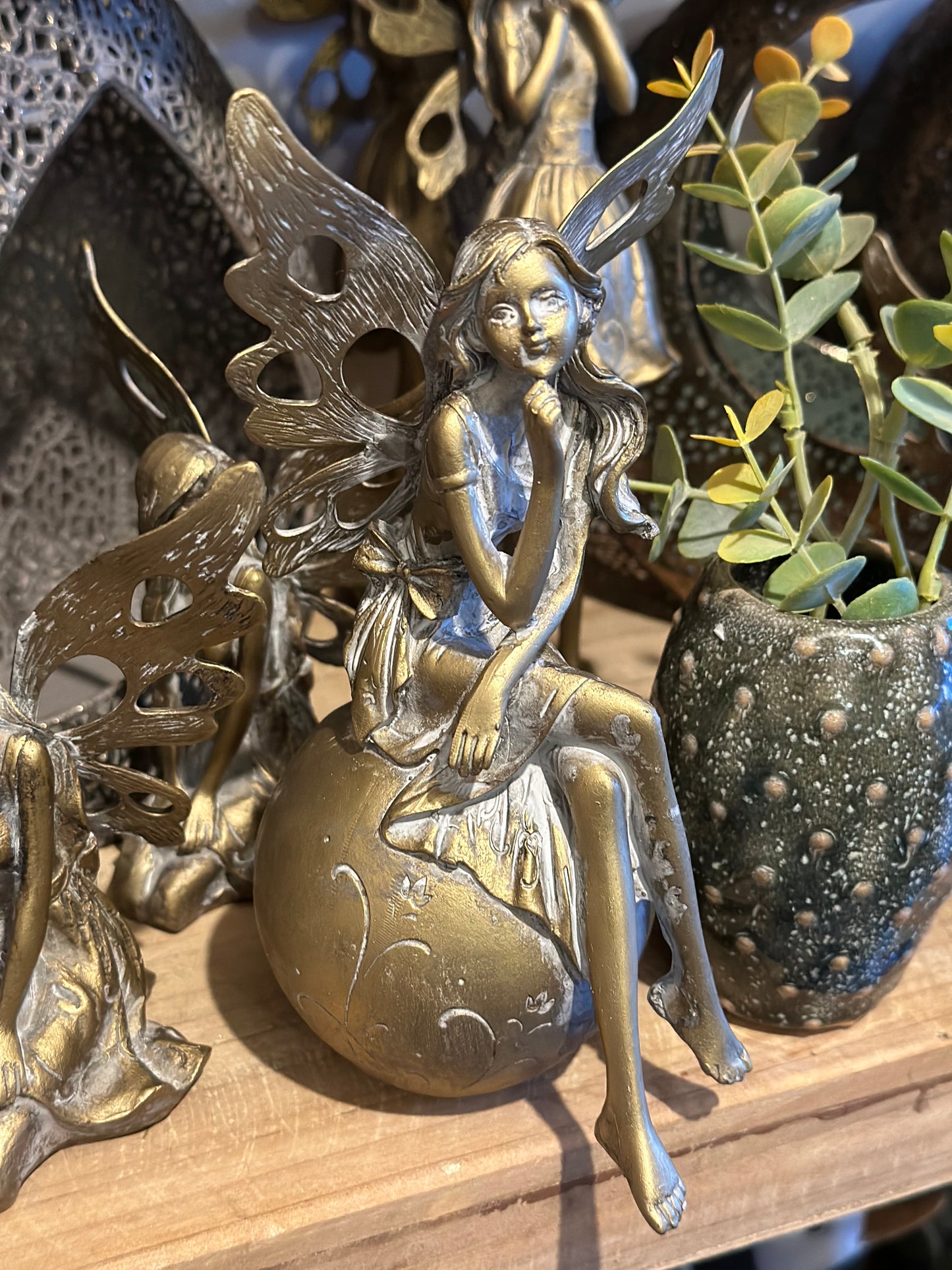 Fairy sat on a Ball