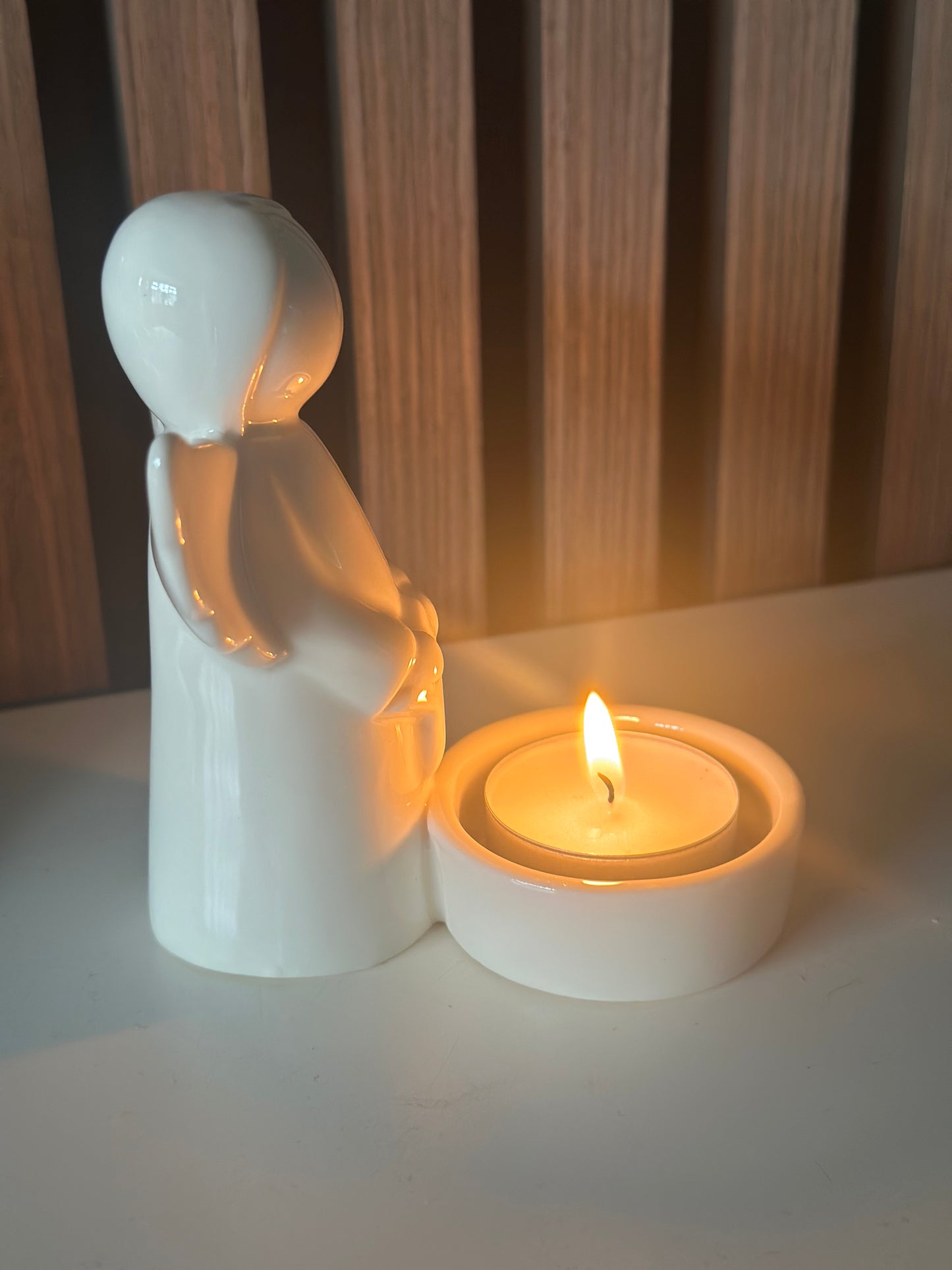 Ceramic Heart Tealight Holder