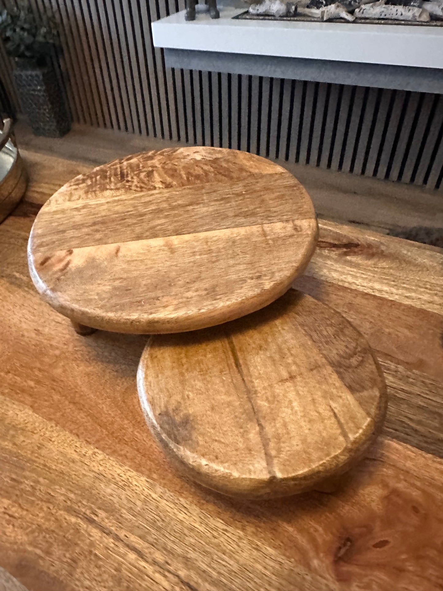 Rustic Mangowood Display Tray ~ Choice of Two Sizes