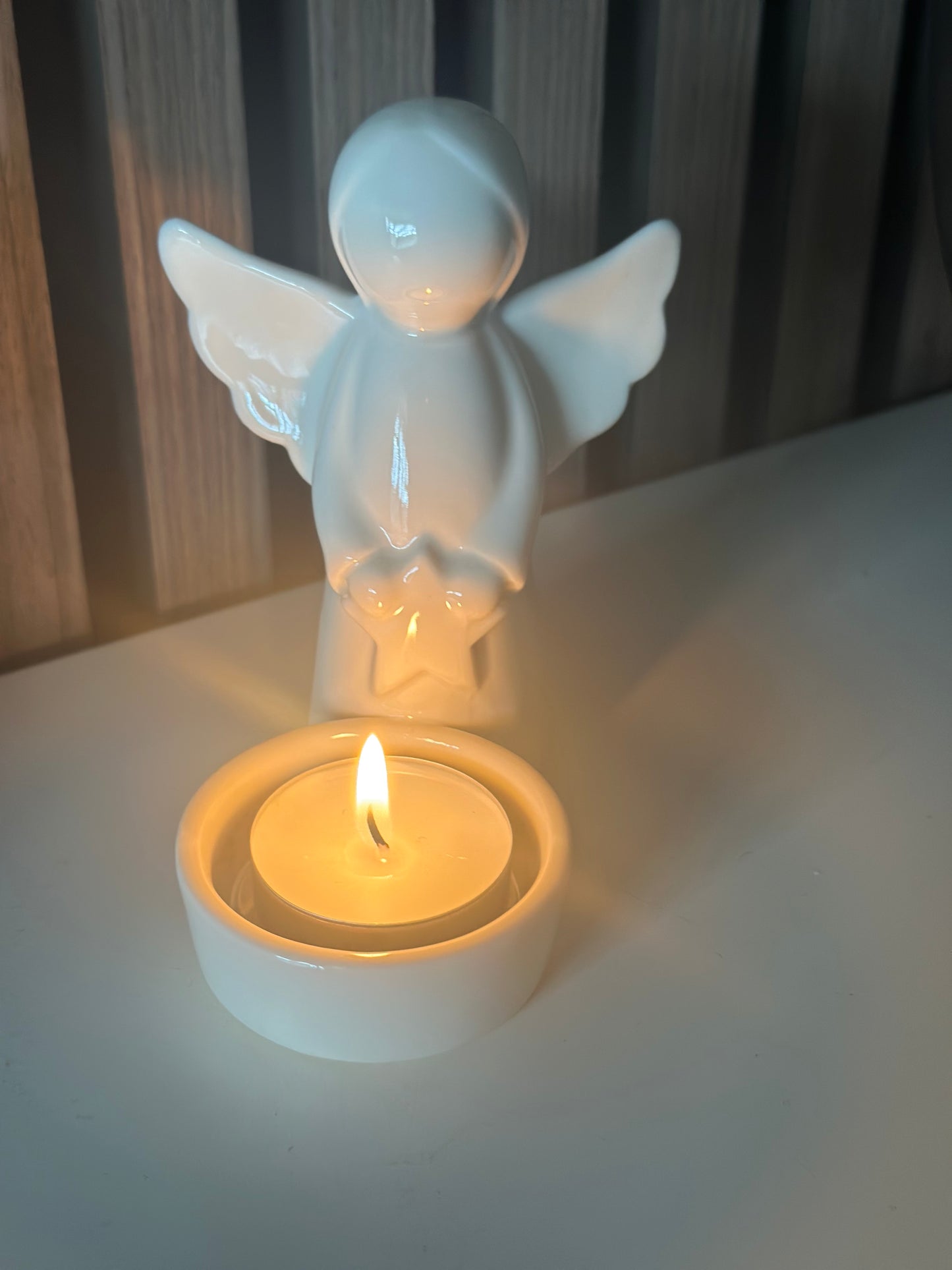 Ceramic Heart Tealight Holder