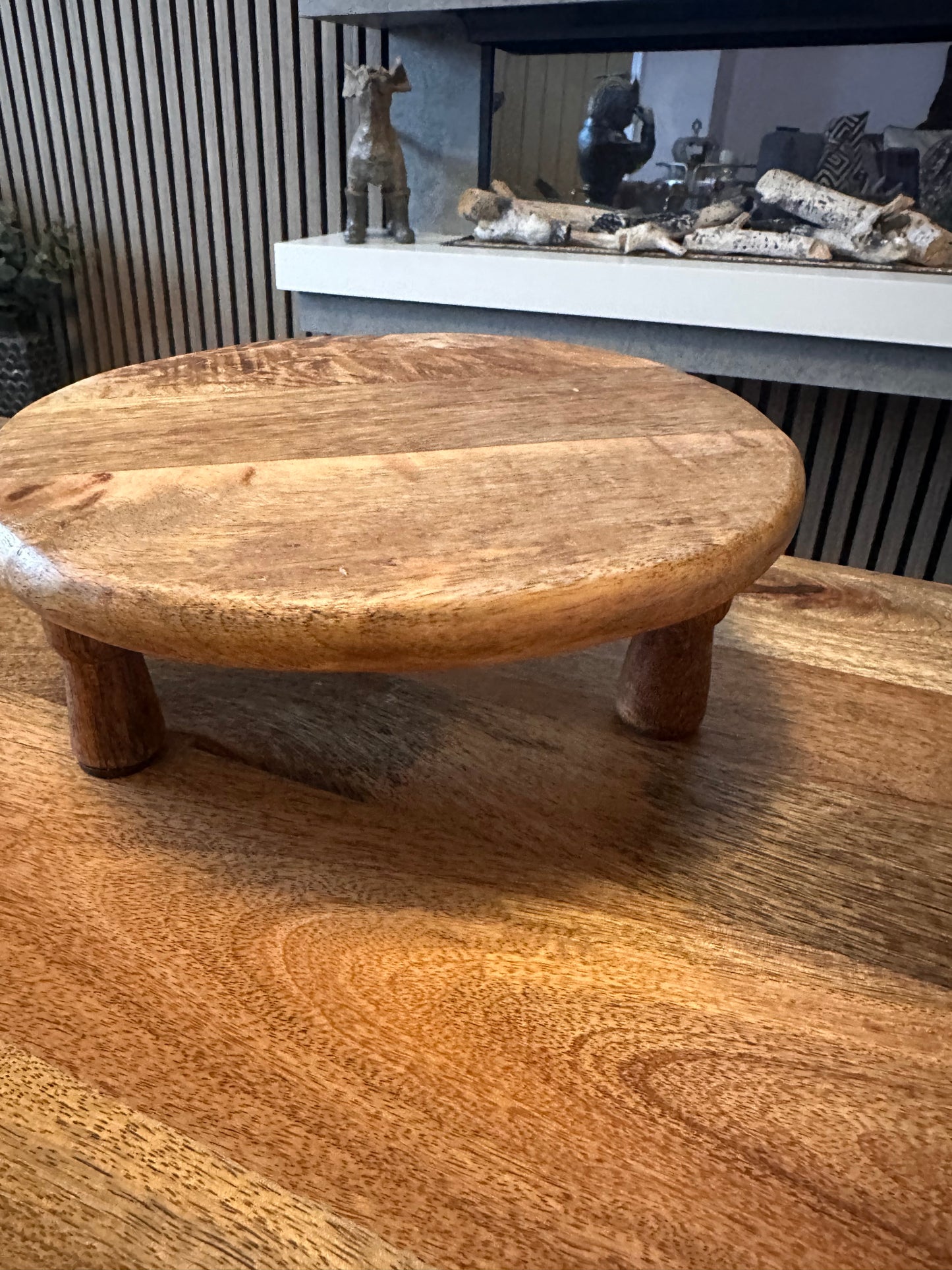 Rustic Mangowood Display Tray ~ Choice of Two Sizes