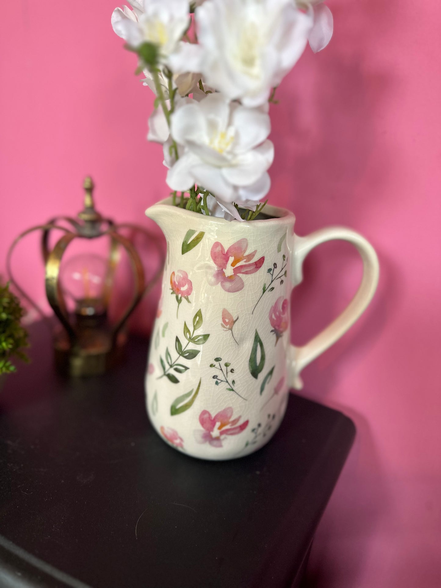 Vintage Style Flower Jug
