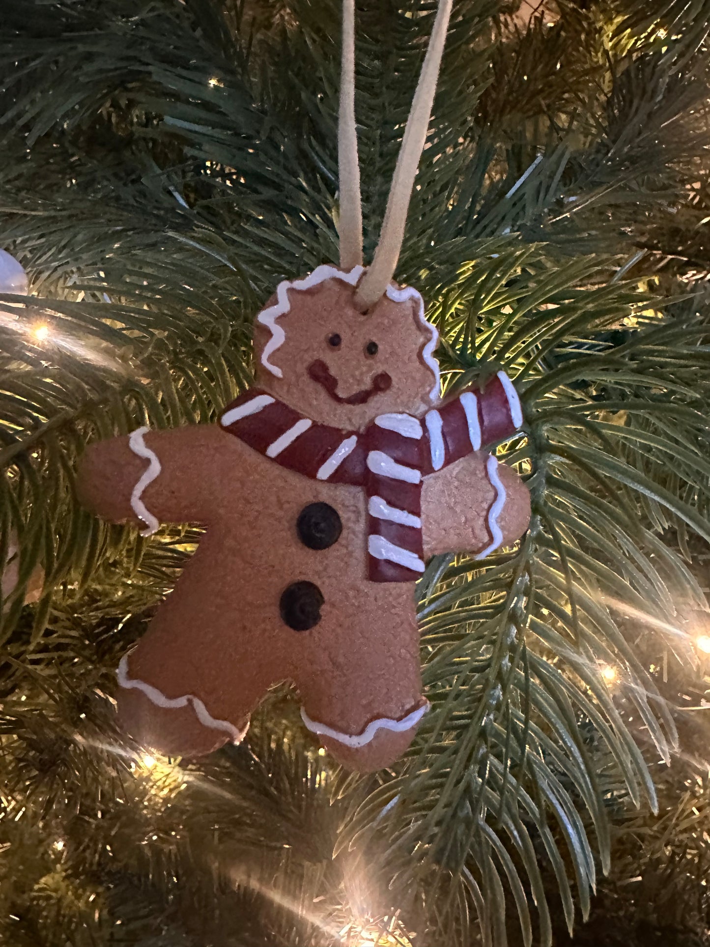 Resin Hanging Gingerbread Man