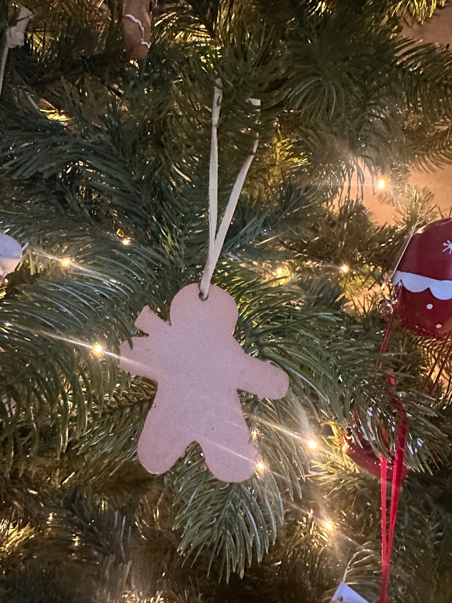 Resin Hanging Gingerbread Man