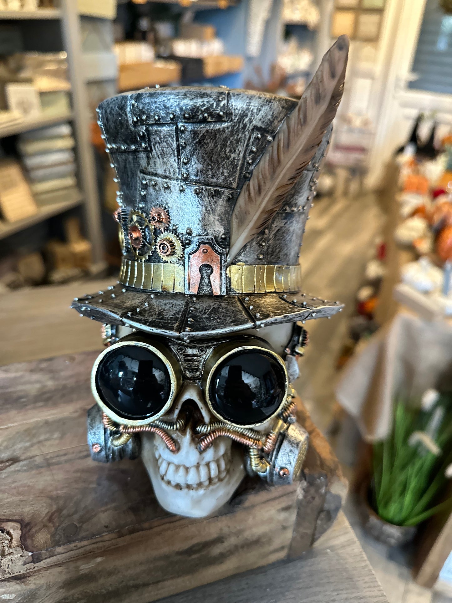 Steampunk Decorative Skull