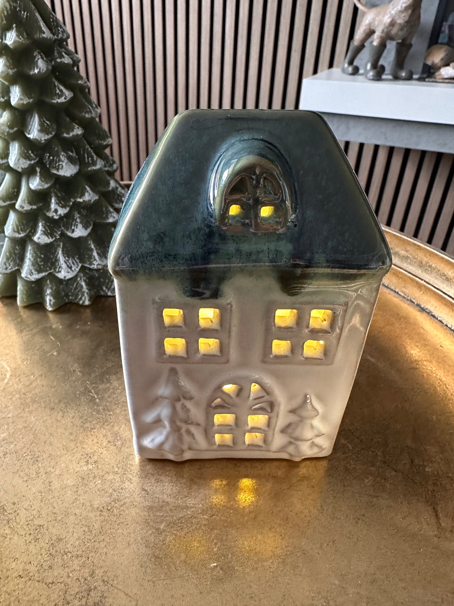 Ceramic Light Up House ~ Choice of 3