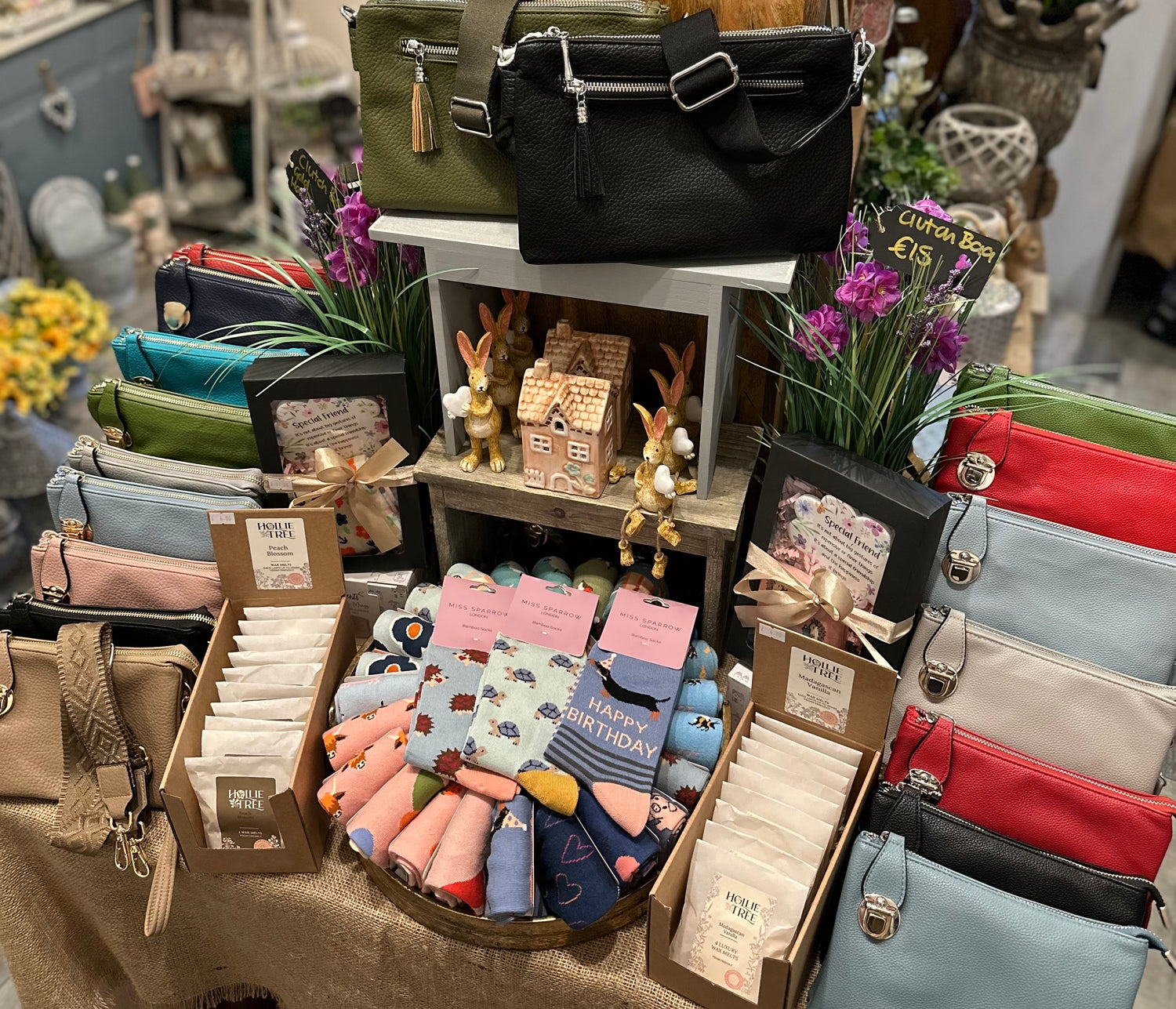 Bags Socks Scarves & Gloves