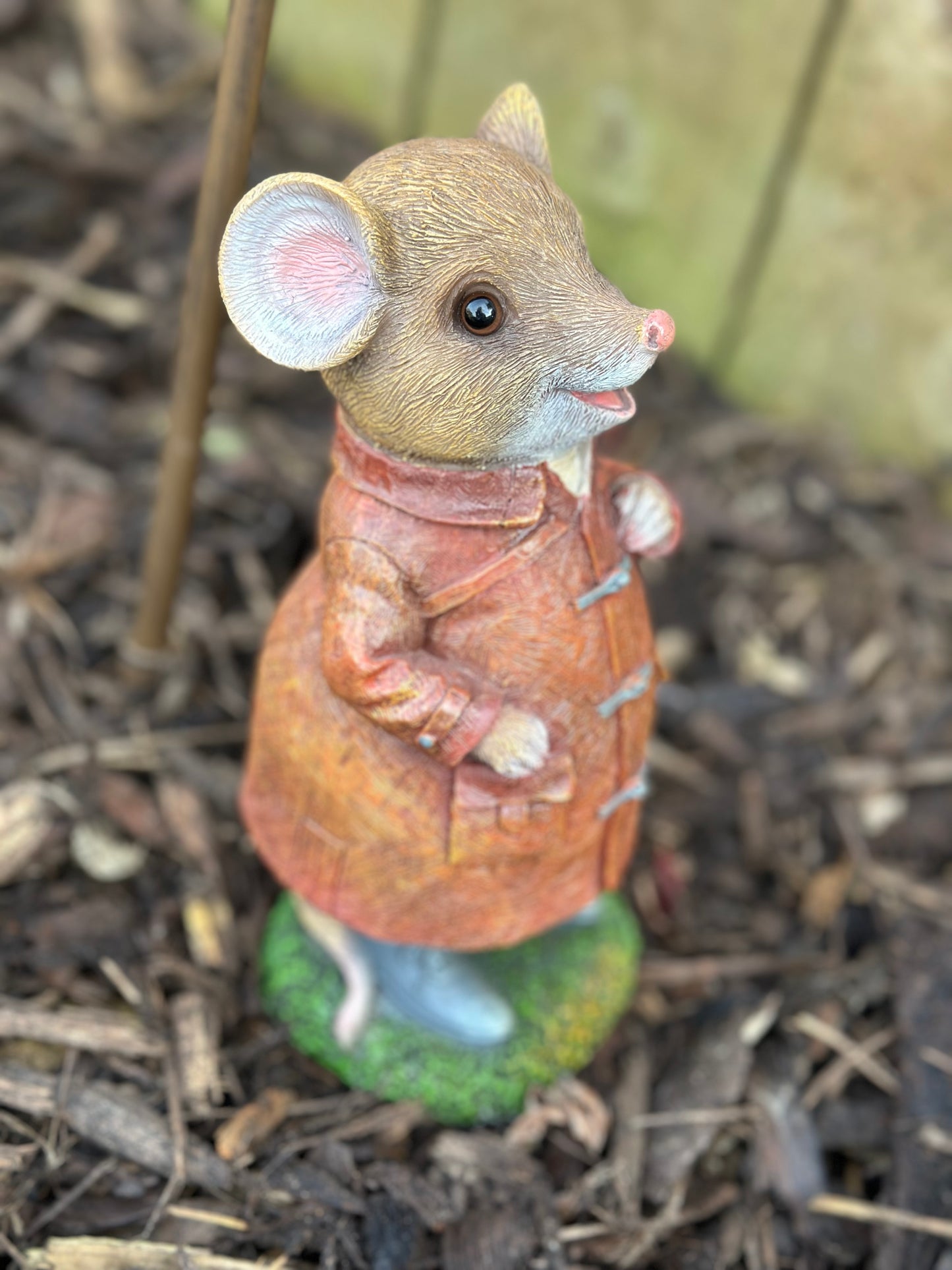 Quirky Dressed Decorative Mouse Garden Decor