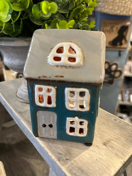 Decorative Ceramic Tealight House