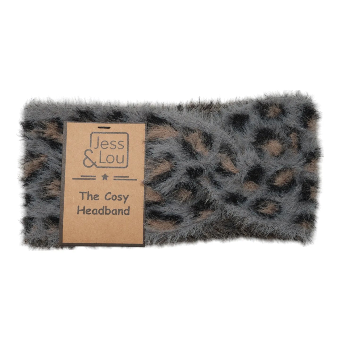 Jess & Lou Leopard Print Cosy Headband