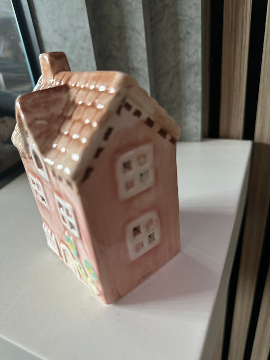 Sweet Pink Dolomites Decorative House