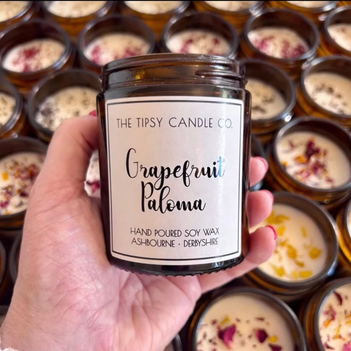 Tipsy Candle Cocktail Style ~ 35hrs Burn Time Mojito Strawberry Daiquiri 14 to Choose from