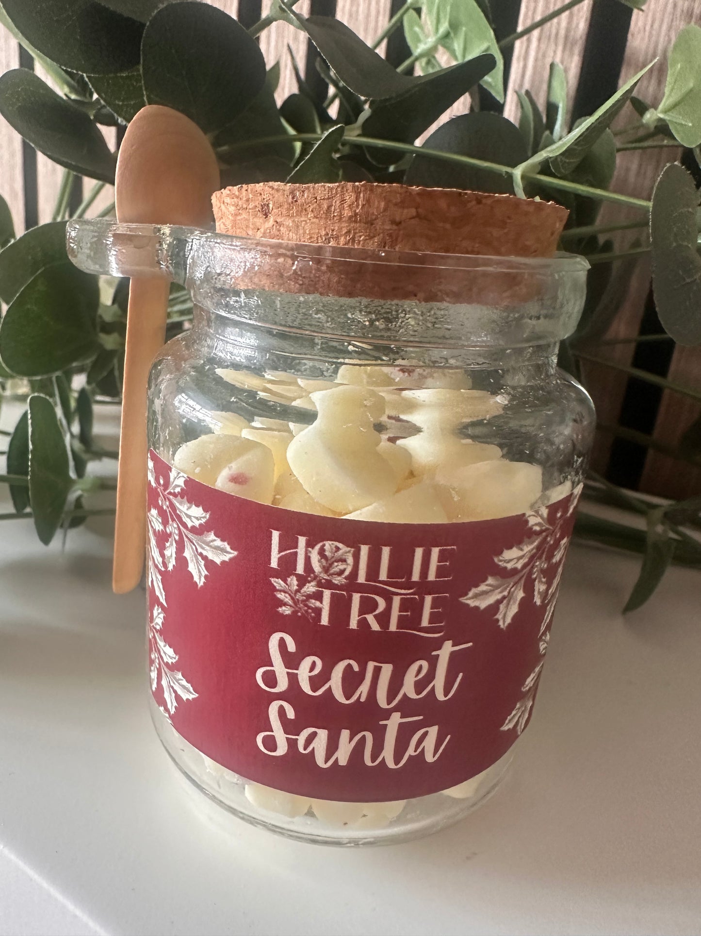 Secret Santa Melting Wax Pot ~ Cinnamon Orange & Cranberry ~ 300 Hrs Burn Time