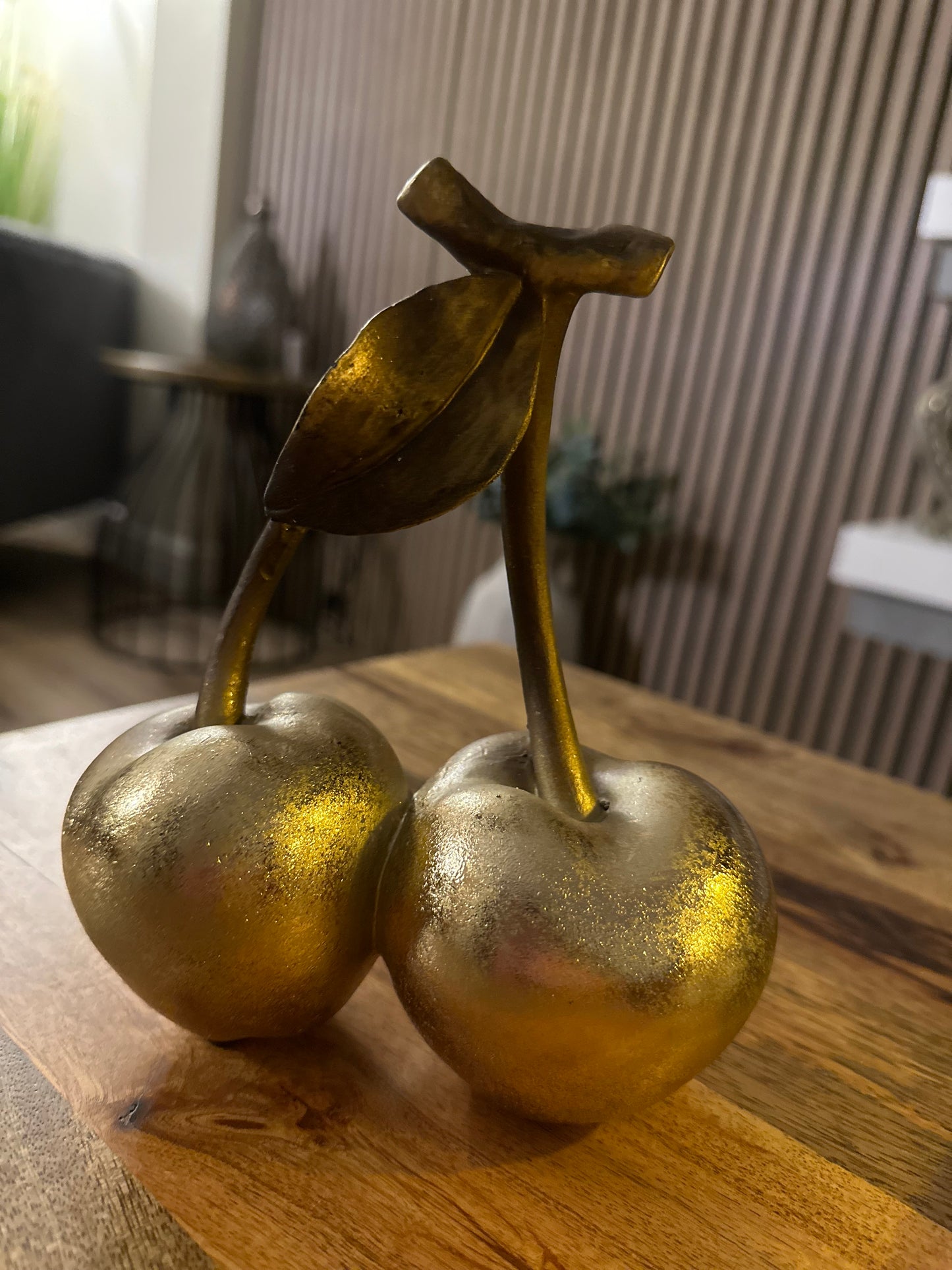Gold Decorative Cherries