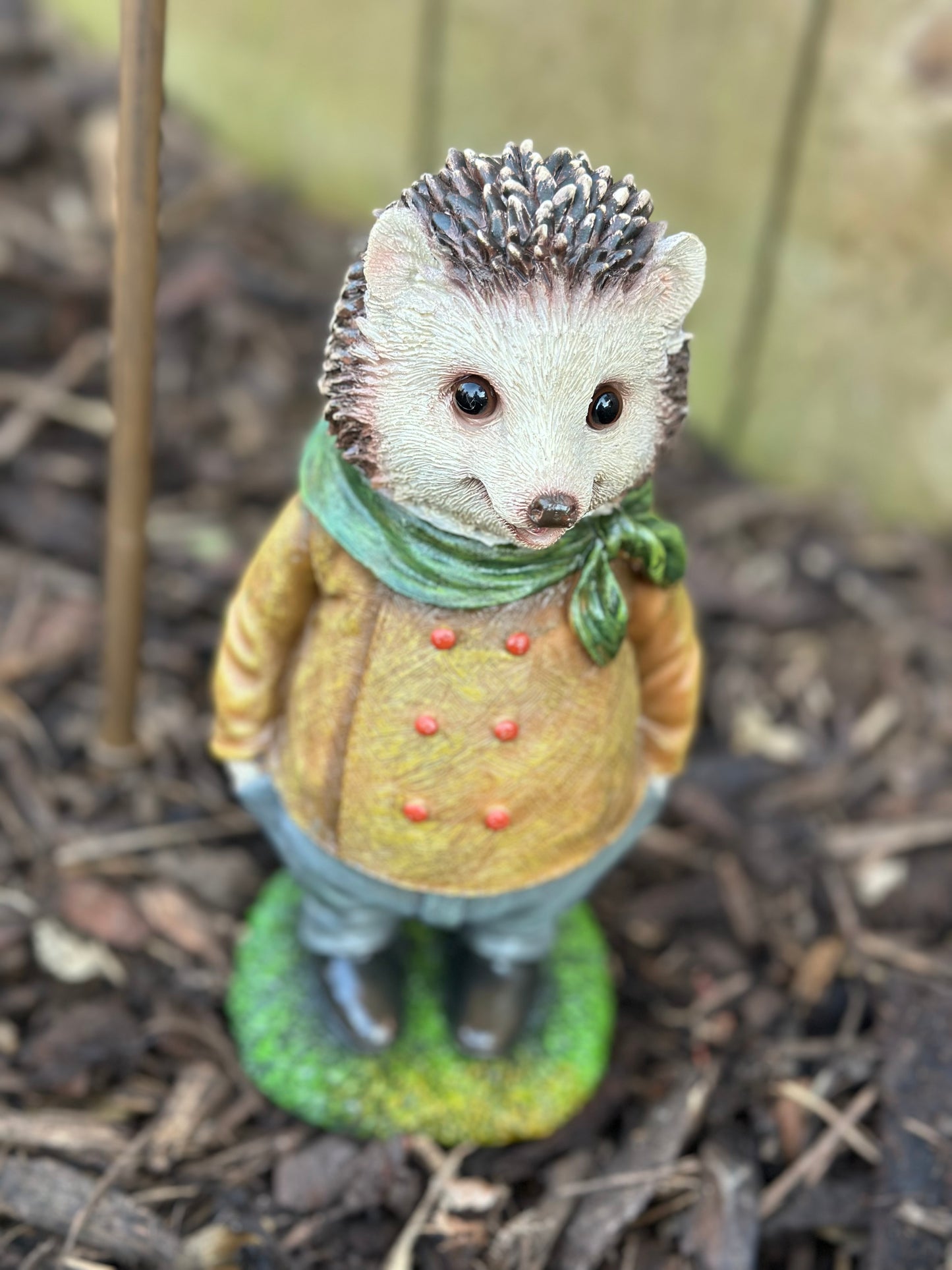 Quirky Dressed Decorative Hedgehog Garden Decor