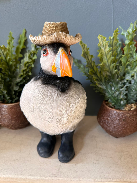Decorative Puffin In Boots