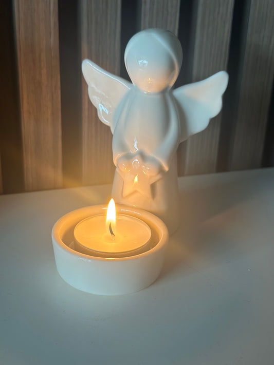 Ceramic Heart Tealight Holder