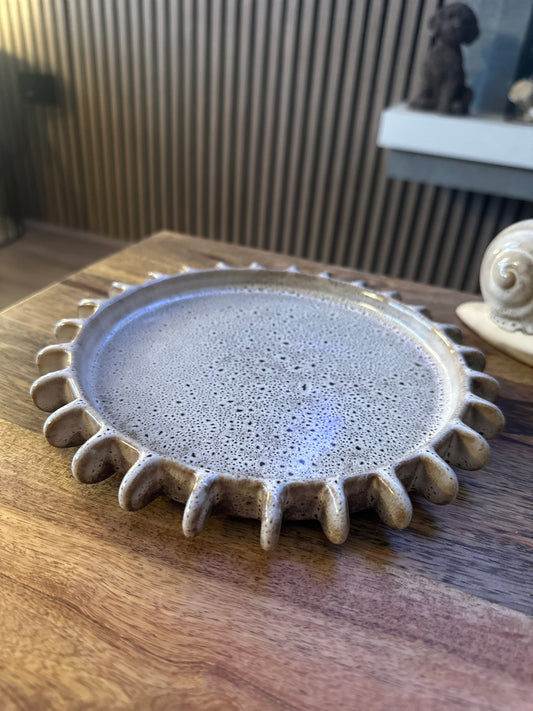 Stonewear Decorative Plate/Tray 21cm