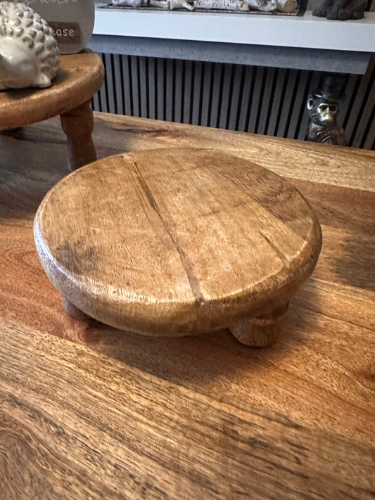 Rustic Mangowood Display Tray ~ Choice of Two Sizes