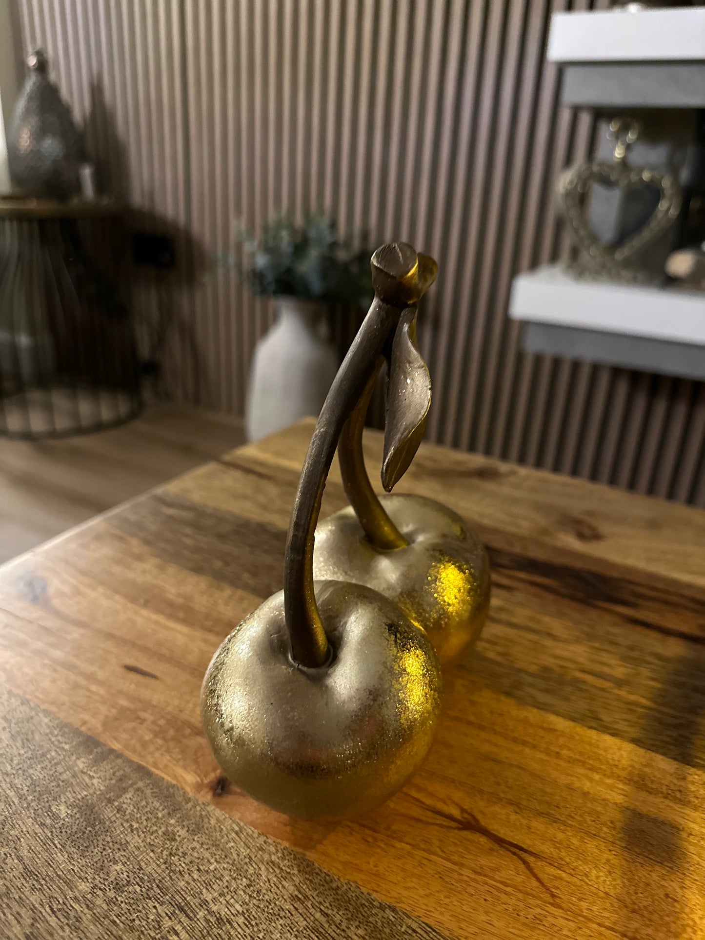 Gold Decorative Cherries