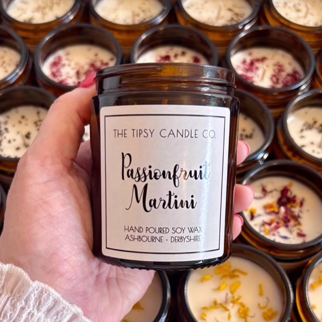 Tipsy Candle Cocktail Style ~ 35hrs Burn Time Mojito Strawberry Daiquiri 14 to Choose from