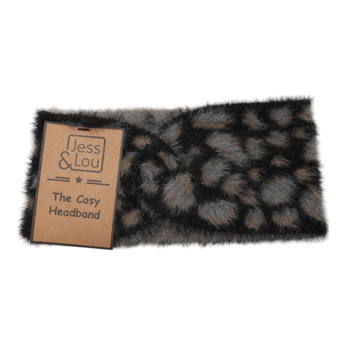 Jess & Lou Leopard Print Cosy Headband