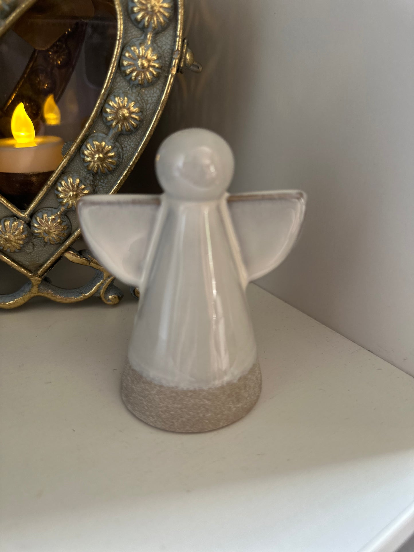 Ceramic Angel Decoration ~ Choice of 2