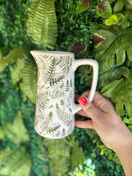 Fern Decorative Jug