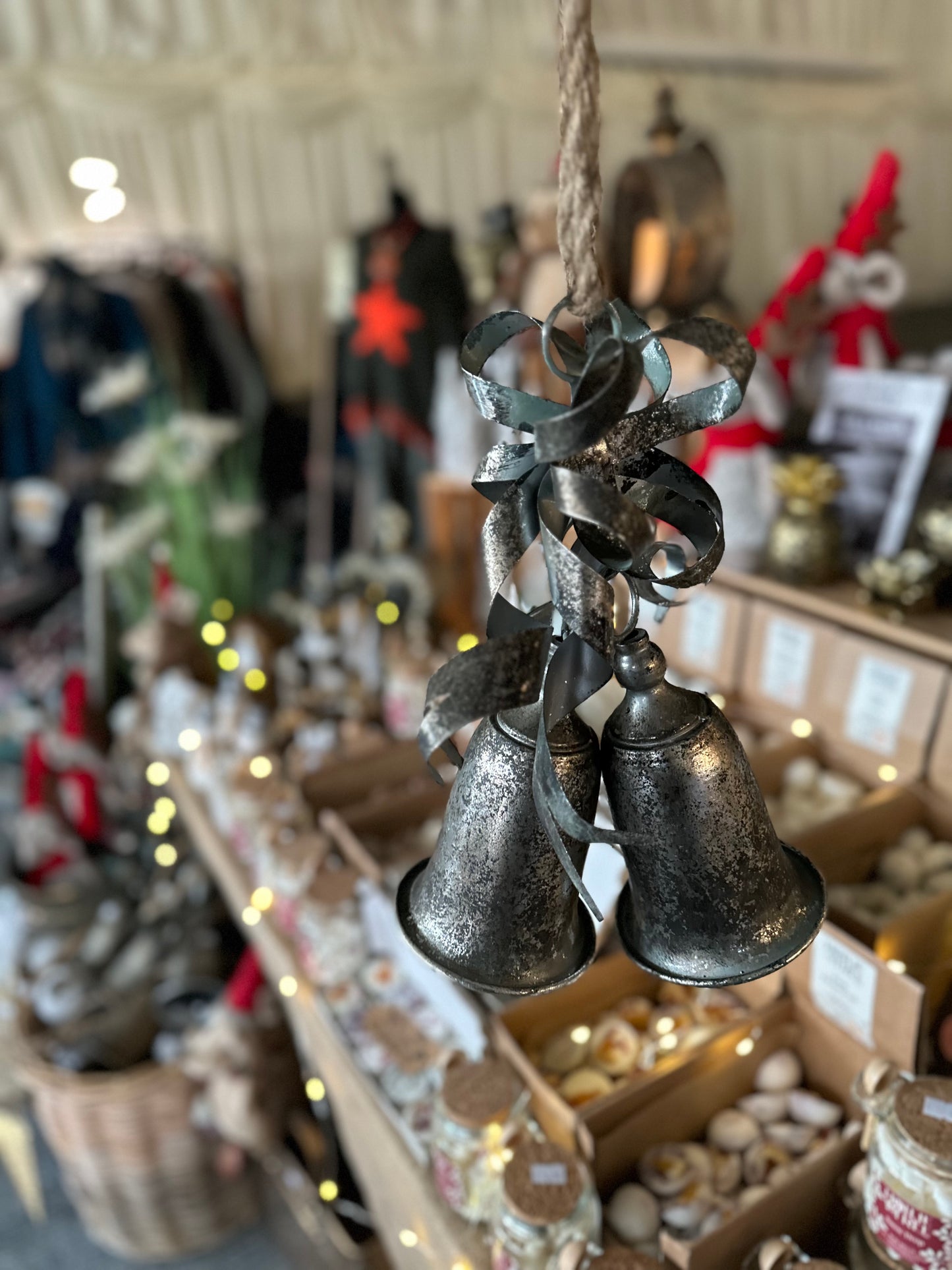 Gold Metal Hanging Bells
