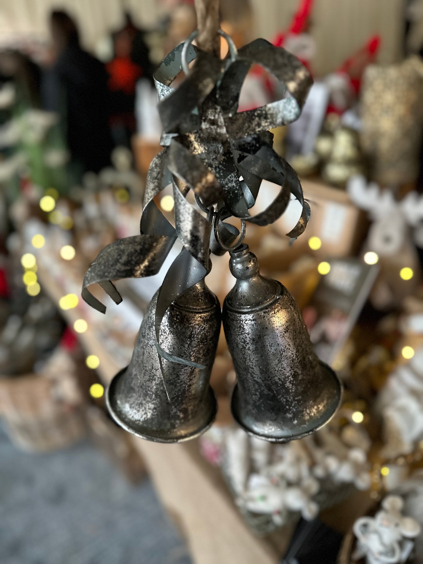 Gold Metal Hanging Bells