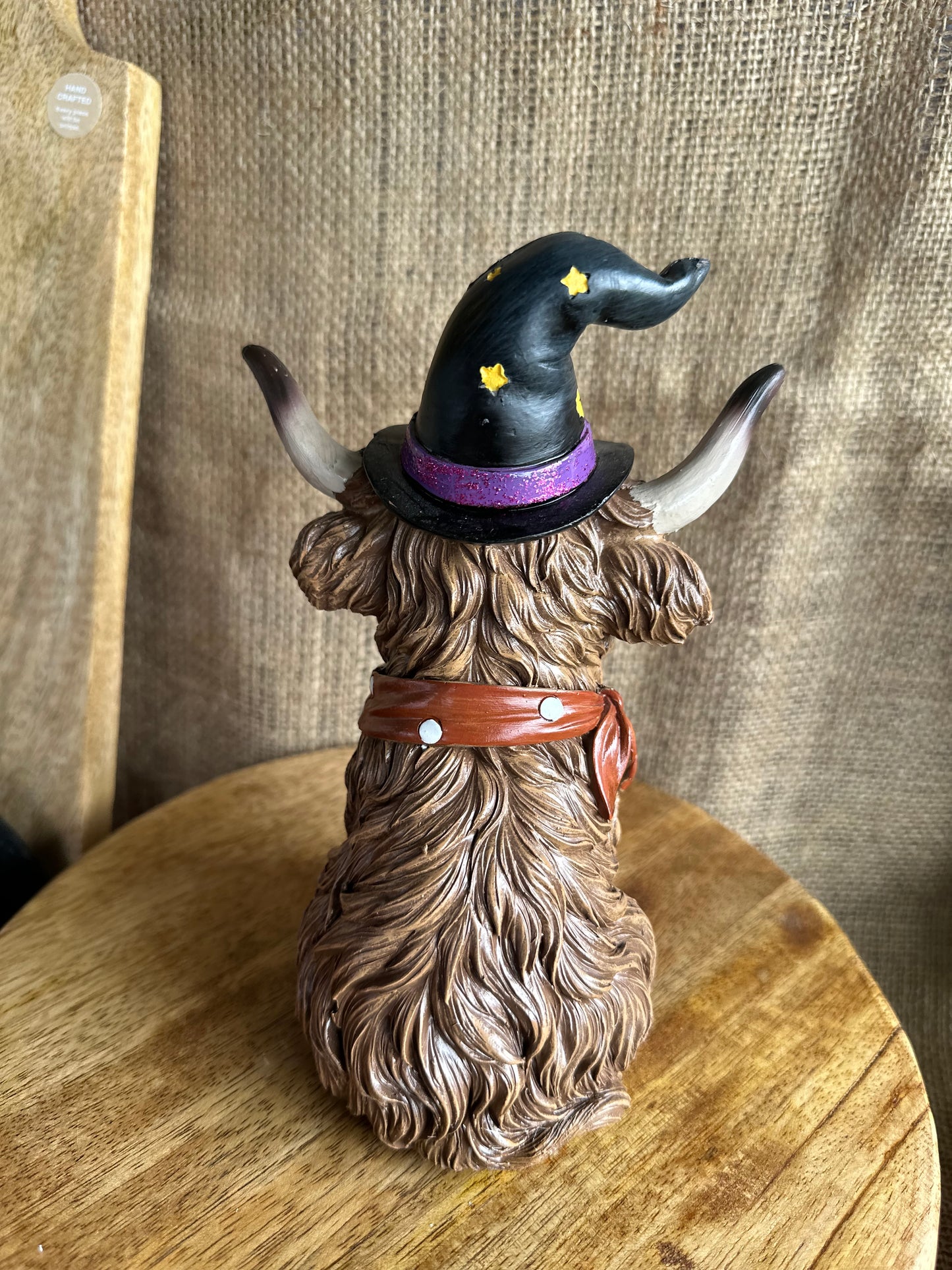 Decorative Large Witch Highland Cow