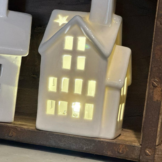 Ceramic Light Up Decorative House