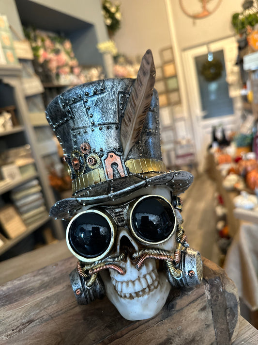 Steampunk Decorative  Skull