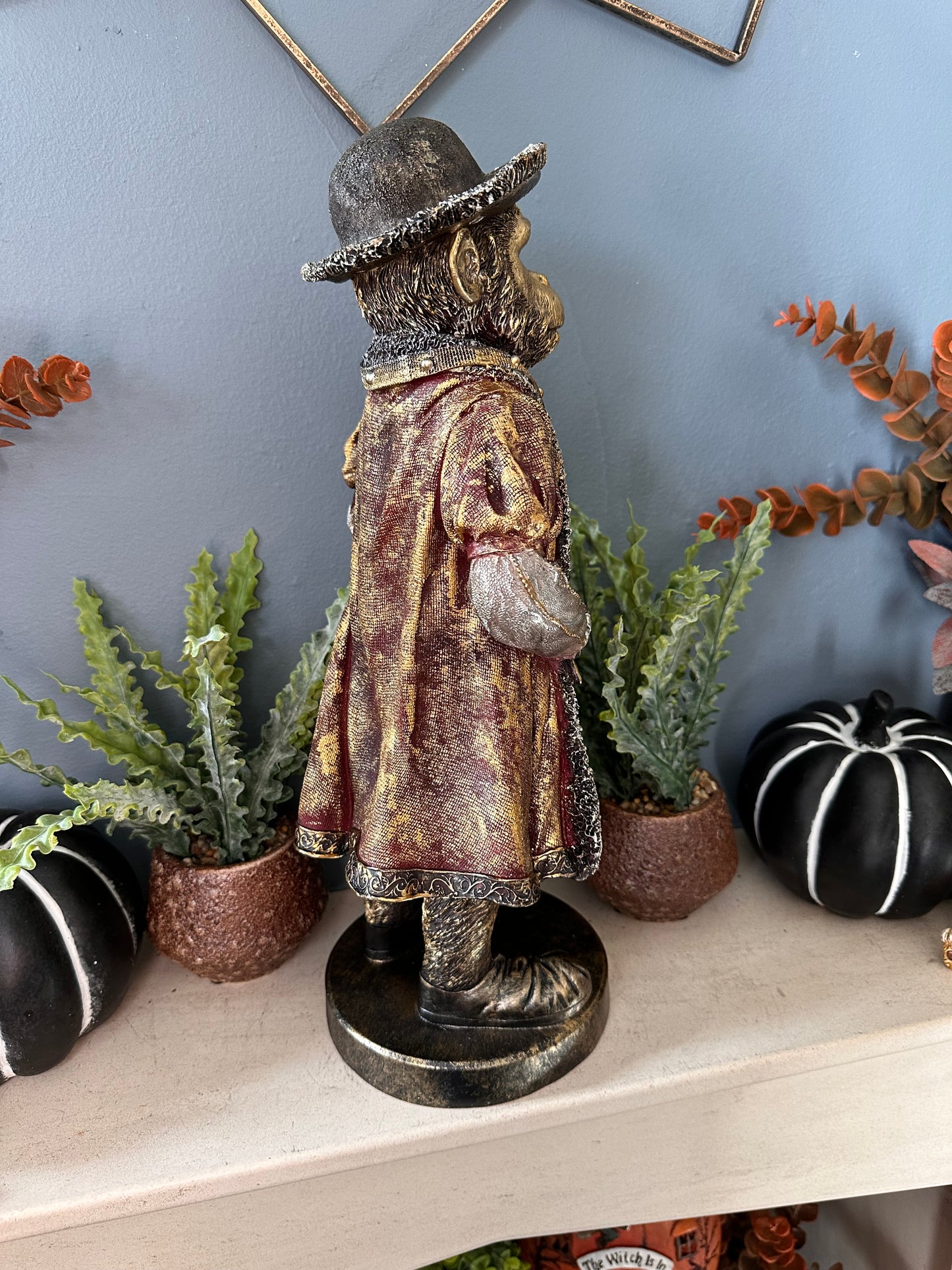 Stunning Decorative Monkey in Costume with Sword
