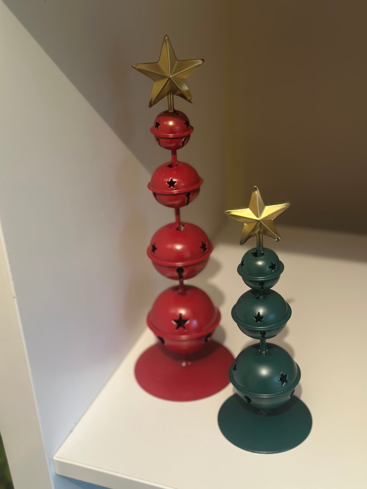 Red Bell Christmas Standing Decoration