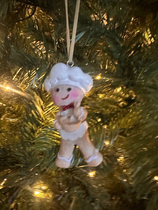 Hanging Tree Decor Gingerbread Baker