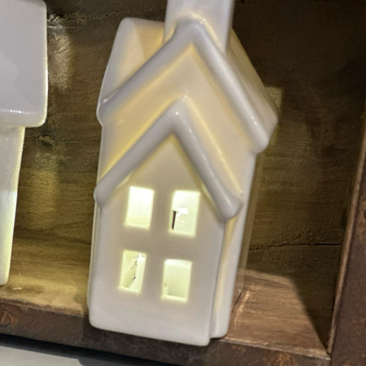 Ceramic Light Up Decorative House