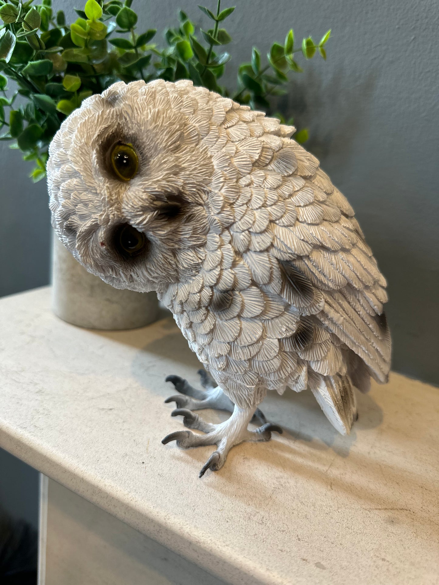 White Decorative Owl