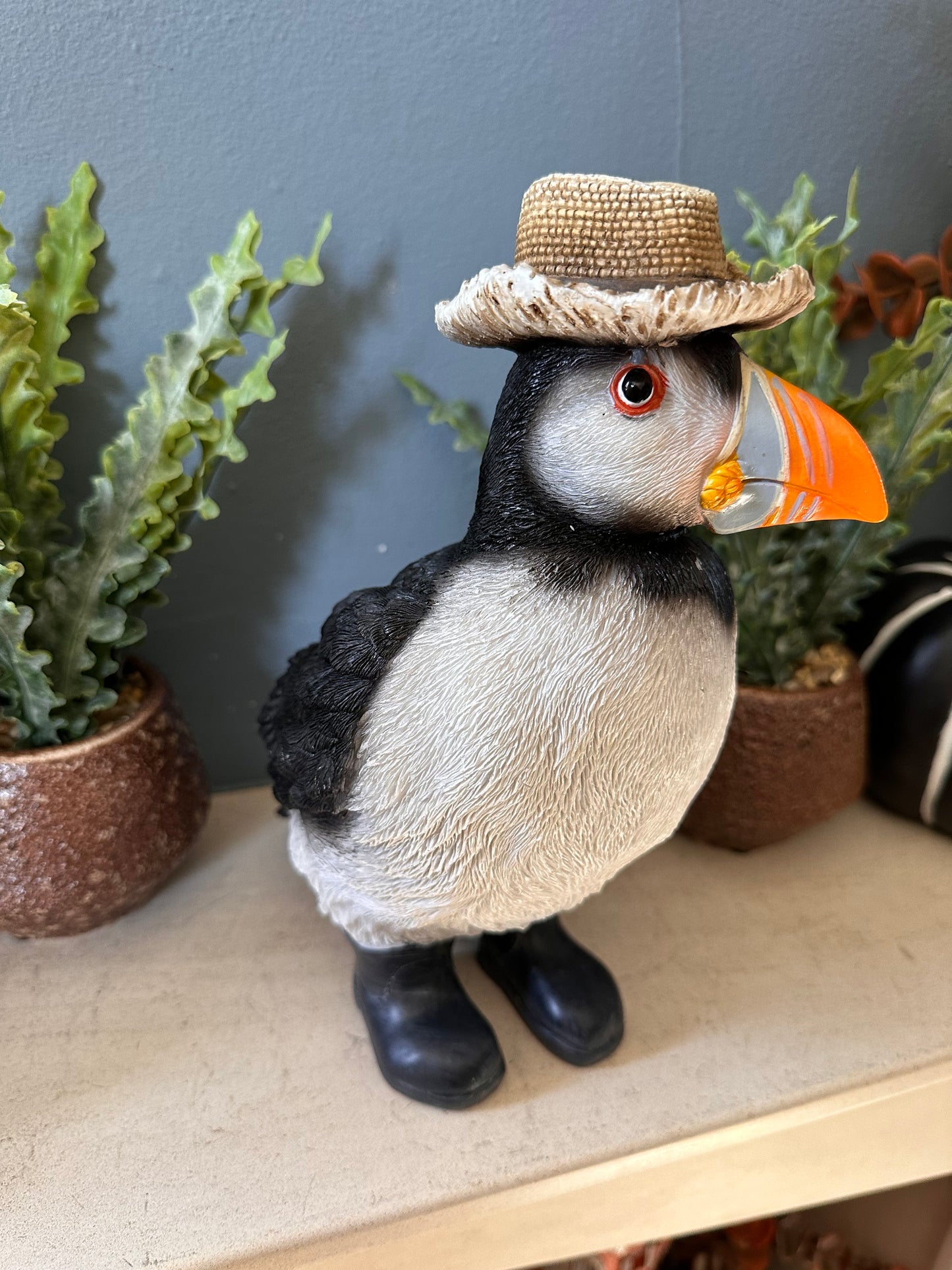 Decorative Puffin In Boots