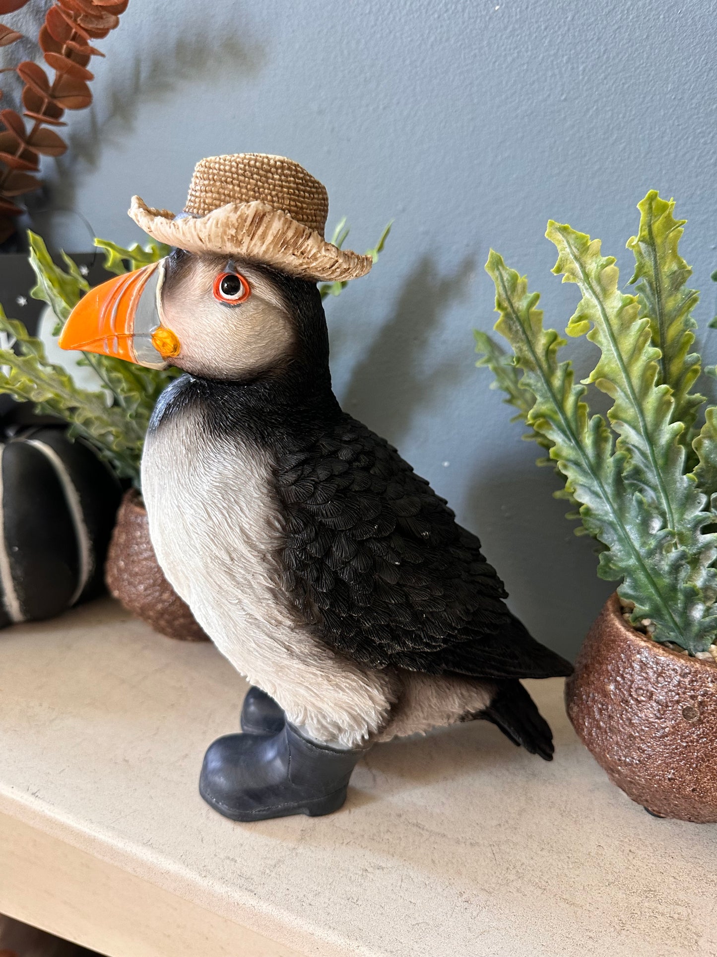 Decorative Puffin In Boots