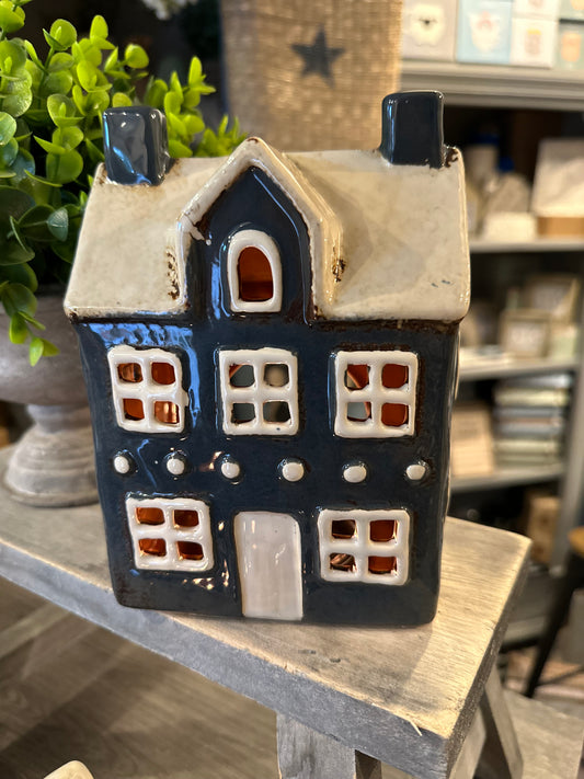 Bluebell Ceramic Tealight Decorative Cottage