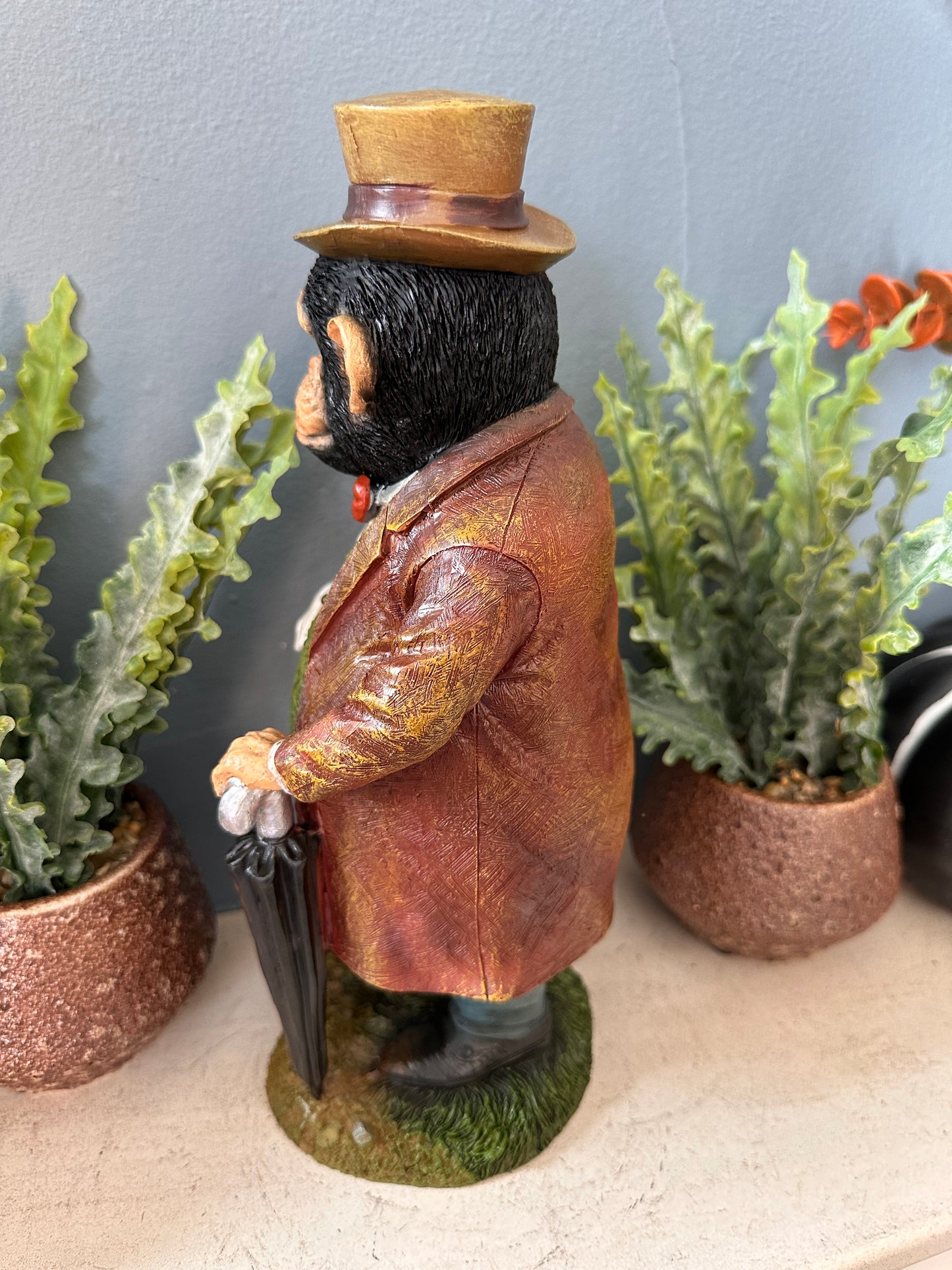 Resin  Monkey in Suit