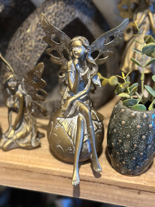 Fairy sat on a Ball