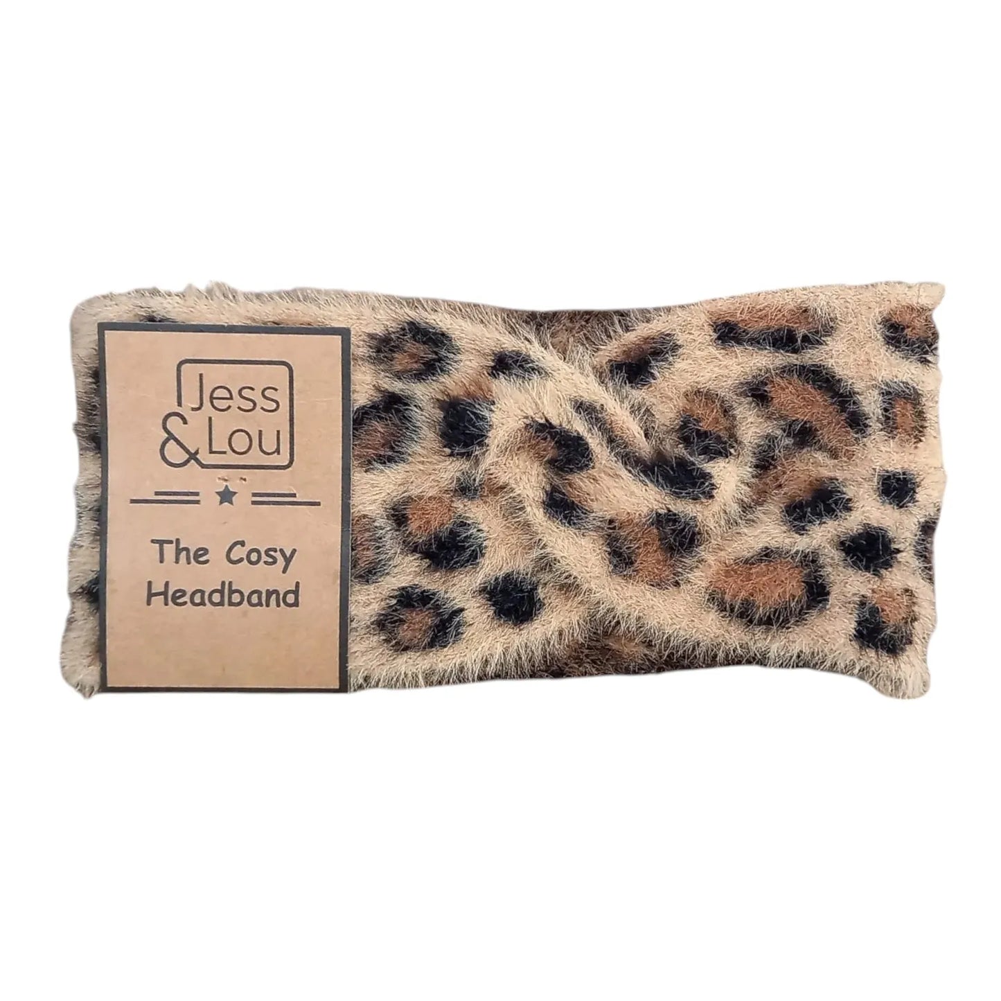 Jess & Lou Leopard Print Cosy Headband