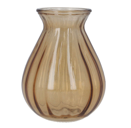 Light Amber Posy Vase