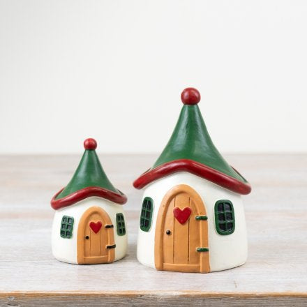Quirky Elf Decorative House ~ Choice of 2 Sizes