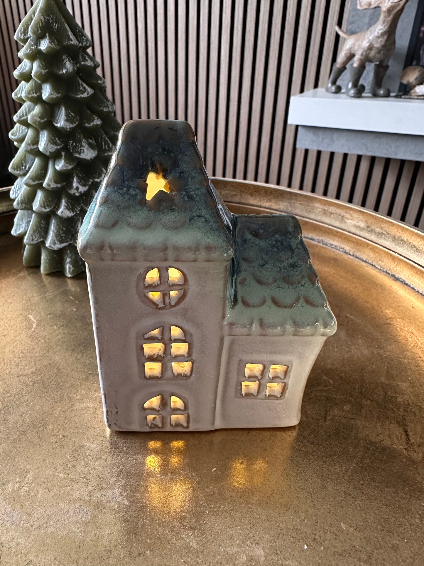 Ceramic Light Up House ~ Choice of 3